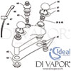 Ideal Standard Halo 2 Hole Bath Filler Tap Spare Parts